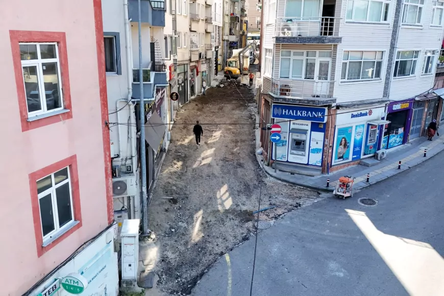 Giresun Belediyesi Yeşiltepe Caddesi’nde Kapsamlı Yenileme Çalışmalarını Başlattı