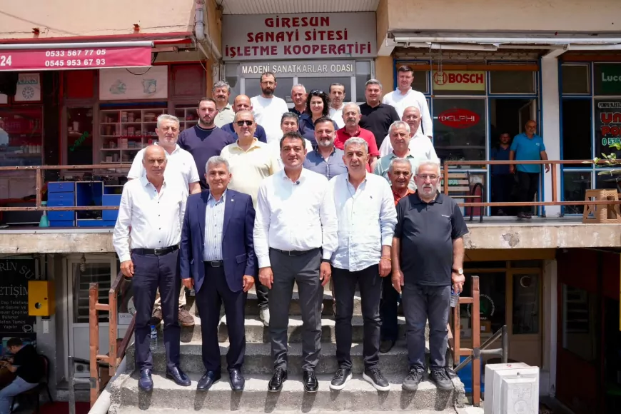 Giresun Belediye Başkanı Fuat Köse: “Üreten esnaf şehrin gücüdür, sanayi ekonominin belkemiğidir”