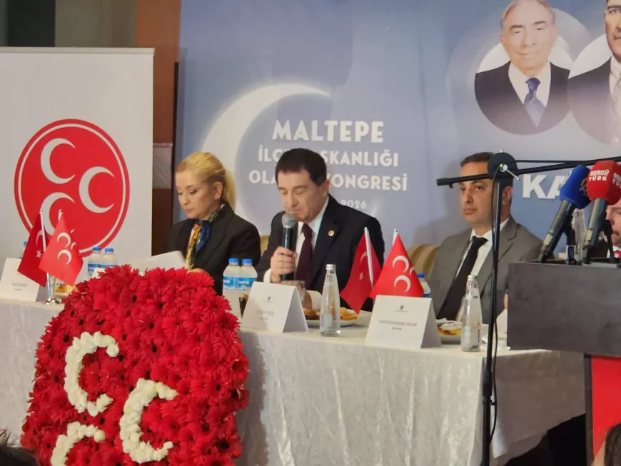MHP Genel Başkan Yardımcısı İsmail Faruk Aksu’nun Katılımıyla Maltepe İlçe Kongresinde Aykut Doğan Başkan Seçildi
