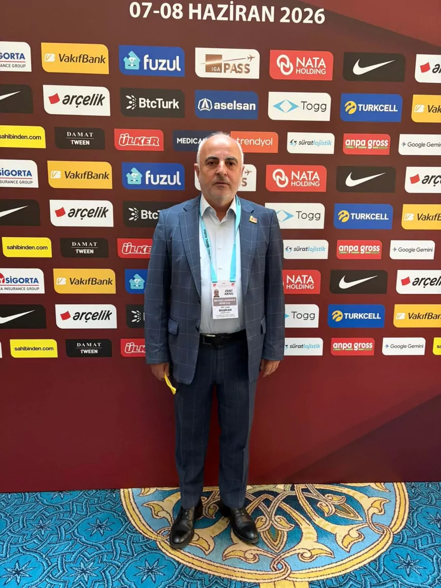 Beykoz Spor Kulübü Başkanı Zeki Aksu TFF Mali Genel Kurulu’nda Kulübün Vizyonunu ve Hedeflerini Anlattı