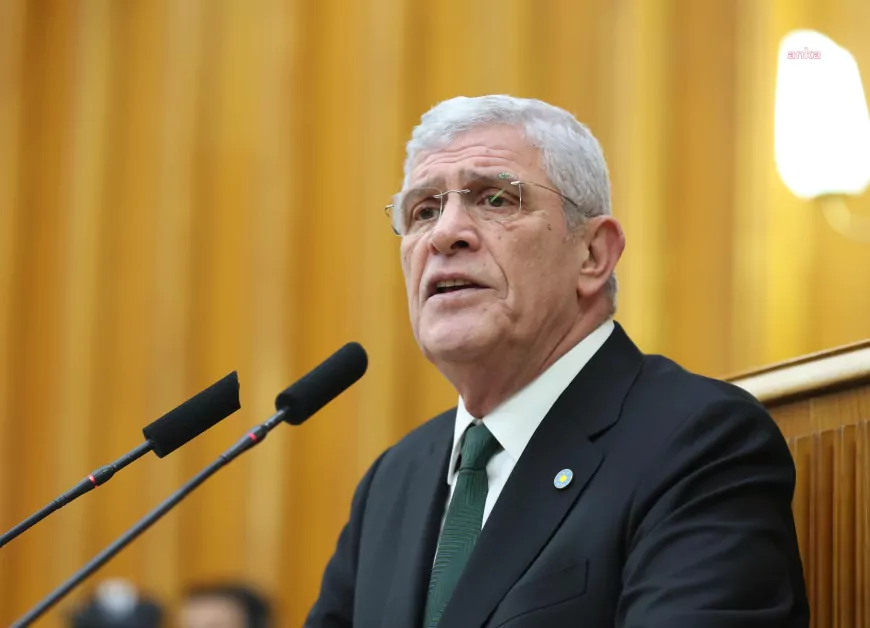 İYİ Parti Genel Başkanı Müsavat Dervişoğlu: “Milletin gerçek gündemi ekonomi, adalet ve güvenlik sorunlarıdır”