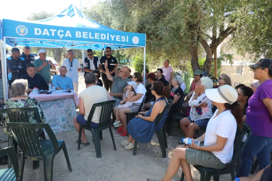 Muğla Büyükşehir Belediyesi Çomarlık’ta Yıllardır Süren Kanalizasyon Sorununu Çözdü