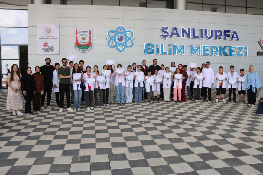Şanlıurfa’da TÜBİTAK Destekli Yenilenebilir Enerji Eğitimi Sertifika Töreniyle Tamamlandı