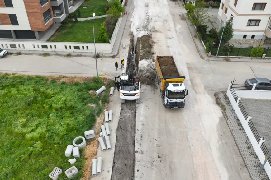 Eskişehir Büyükşehir Belediyesi ESKİ Cömert Sokak’ta altyapıyı güçlendirdi, yeni hatlar tamamlandı