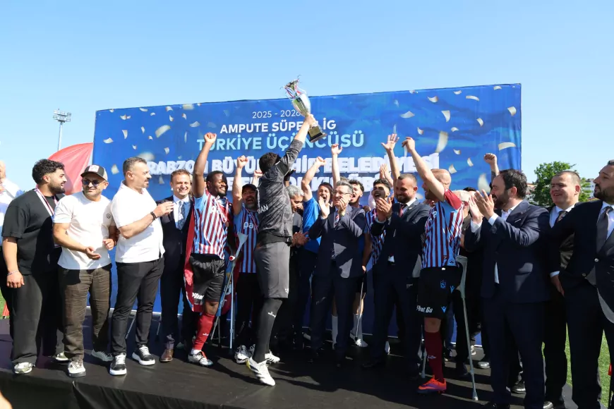 Trabzon Büyükşehir Belediyesi Ampute Futbol Takımı Türkiye Kupası Yarı Finalinde Başkent Ampute FG ile Karşılaşacak