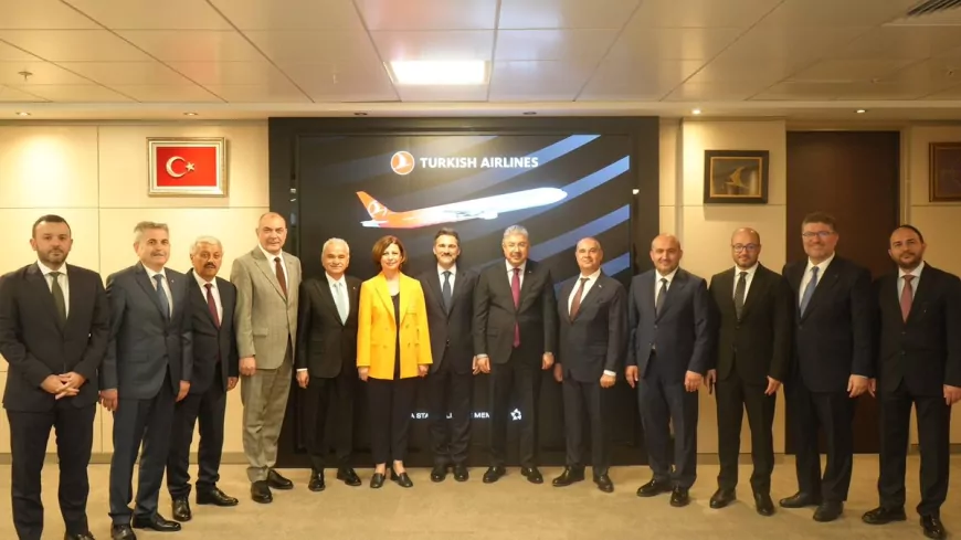 Eskişehir Kalkınma Platformu, THY Yönetim Kurulu Başkanı Prof. Dr. Murat Şeker ile havacılık ve ulaşım yatırımlarını görüştü