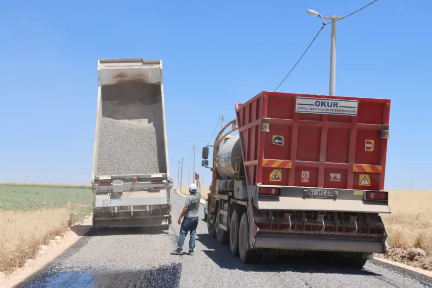 Şanlıurfa Büyükşehir Belediyesi Haliliye’de 6 Kilometrelik Kırsal Yolu Yenileyerek Ulaşıma Açtı