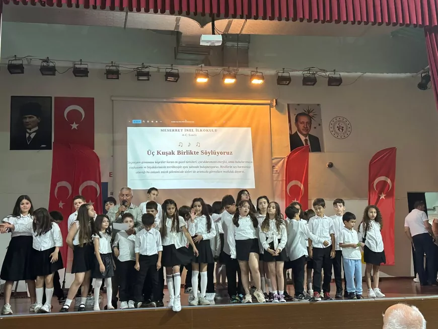 Meserret İnel İlkokulu’nda “3 Nesil Birlikte Söylüyoruz” Türkü Gecesi Kuşakları Aynı Ezgide Buluşturdu