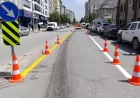 Van Büyükşehir Belediyesi Kent Genelinde Trafik Güvenliğini Artırmak İçin 15 Kilometrelik Yol Çizgi Çalışması Yaptı