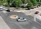 Giresun Belediyesi Teyyaredüzü’nde hizmete aldığı yeni dönel kavşaklarla trafik akışını daha güvenli hale getirdi