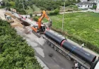 Düzce Belediyesi’nin İçme Suyu Şebekesi Yenileme Projesi’nde 23 Kilometrelik Hat Tamamlandı, 1600’lük Ana İsale Hattı Boruları Döşenmeye Başlandı