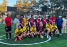 AK Parti Eskişehir İl Başkanı Gürhan Albayrak ve MHP Eskişehir İl Başkanı Ayhan Sezer ALF Arena Halı Saha Spor Tesisleri'nin açılışında dostluk maçında buluştu