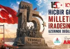 Nevşehir Belediye Başkanı Rasim Arı: “15 Temmuz gecesi milletimiz demokrasi tarihine altın harflerle yazılan büyük bir destan ortaya koymuştur”