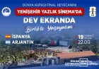 Karabük Belediye Başkanı Özkan Çetinkaya: “Futbol dünyasının en büyük heyecanını tarihi Yenişehir Yazlık Sineması’nda tek yürek yaşayacağız”