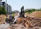 Diyarbakır Büyükşehir Belediyesi DİSKİ, Dönümlü Mahallesi'nin yeni yerleşim alanlarında kanalizasyon altyapısını güçlendiriyor