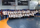 Şanlıurfa Büyükşehir Belediyesi Yaz Kursları kapsamında açılan güreş kursu çocuklardan yoğun ilgi görüyor