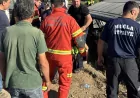 Ula Kızılyaka Mahallesi'nde Mercedes Vito'nun Karıştığı Tek Taraflı Kazada 7 Kişi Hafif Yaralandı