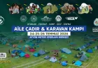 Afyonkarahisar Belediyesi Aile Çadır ve Karavan Kampı ile aileleri doğada buluştururken Mehmetçik Vakfı'na destek sağlayacak