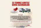 Hatay Büyükşehir Belediyesi 23 Temmuz kutlamaları için Antakya ve Defne'de ücretsiz ring seferleri düzenleyecek