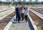 Diyarbakır Büyükşehir Belediyesi Eşbaşkanı Serra Bucak ekolojik üretim ve sürdürülebilir tarım projelerini yerinde inceledi