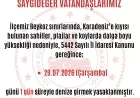 Beykoz Karadeniz Sahillerinde Yüksek Dalga Riski Nedeniyle Denize Girmek 1 Gün Süreyle Yasaklandı