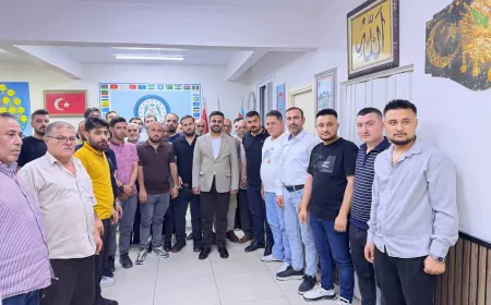 Anahtar Parti İstanbul İl Başkanlığı Elbeyli Türkmen Derneği’ni Ziyaret Etti Türk Dünyası İçin Ortak Çalışmalar Değerlendirildi