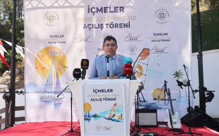 Muğla Büyükşehir Belediyesi Marmaris İçmeler’de 40 Milyon Liralık Hizmet İçi Eğitim Tesisi’ni Kabotaj Bayramı’nda Hizmete Açtı