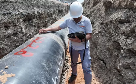 Hatay Büyükşehir Belediyesi Samandağ’da Akçay İsale Hattı Yenileme Projesinde Son Aşamaya Ulaştı