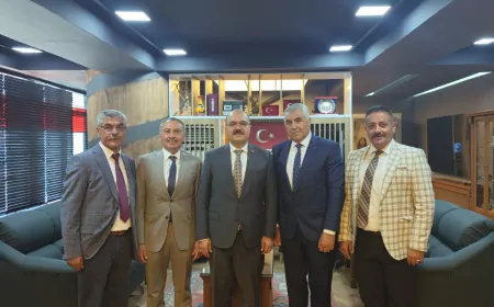 Eskişehir Dadaşlar Derneği Yönetim Kurulu Başkanı Cemal Çavdar yargı mensuplarına nezaket ve veda ziyaretlerinde bulundu