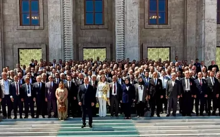 Milliyetçi Hareket Partisi Eskişehir İl Başkanlığı Ankara'da TBMM Grup Toplantısına Katıldı, Devlet Bahçeli'nin Konuşmasını Dinledi