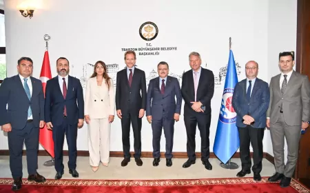 Trabzon Büyükşehir Belediye Başkanı Ahmet Metin Genç: “Ticari İlişkilerin Geliştirilmesi Konusunda Üzerimize Düşen Ne Varsa Yapmaya Hazırız”