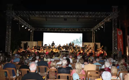 Muğla Büyükşehir Belediyesi Senfoni Orkestrası Göç Senfonisi ile Bodrum ve Datça'da insanlığın ortak hafızasına müzikle seslendi