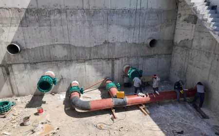 Hatay Büyükşehir Belediyesi Gölbaşı İçme Suyu Projesi’nde ilerleme sürüyor, ova bölgesinde su sorununun kalıcı olarak çözülmesi hedefleniyor