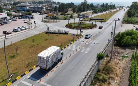 Hatay Büyükşehir Belediyesi kavşaklarda yeni trafik düzenlemesini hayata geçirdi