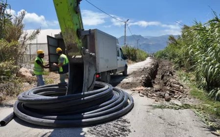 Hatay Büyükşehir Belediyesi Samandağ Tekebaşı İçme Suyu Projesi'nde Yüzde 86 Tamamlanma Oranına Ulaşıldı