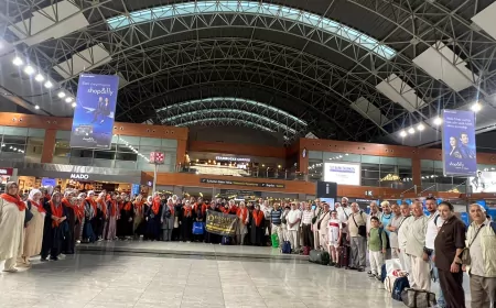 Eskişehir'den 2026-2027 Umre Sezonunun İlk 95 Kişilik Kafilesi Dualarla Kutsal Topraklara Uğurlandı