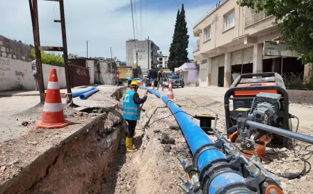 Hatay Büyükşehir Belediyesi Reyhanlı ve Kumlu'da 9 Milyon Euro'luk İçme Suyu Şebekesi Projesinde Sona Yaklaştı