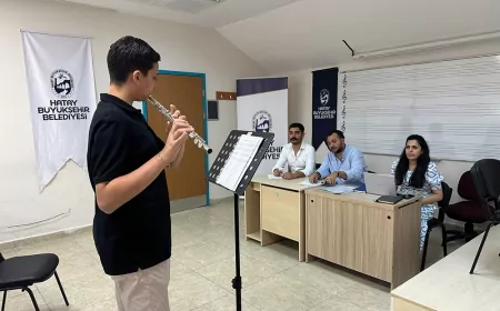 Hatay Büyükşehir Belediyesi Kültür Sanat Akademisi İçin Öğrenci Seçmeleri Tamamlandı