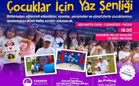 Karabük Belediye Başkanı Özkan Çetinkaya: “Hafta sonları Karabük’ü çocuk sesleriyle dolduracağız”
