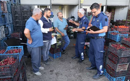 Hatay Büyükşehir Belediyesi Meyve ve Sebze Hallerinde 193 Bin Kilogramı Aşan Üründe Fiyat ve Güvenilirlik Denetimi Gerçekleştirdi