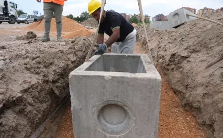 Eskişehir Büyükşehir Belediyesi ESKİ ekipleri iki mahallede altyapıyı güçlendiren çalışmaları tamamladı
