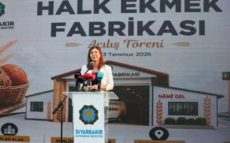 Diyarbakır’da Halk Ekmek Fabrikası açıldı: “Kâr etmek gibi bir amacımız kesinlikle yoktur”