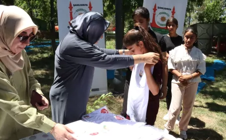 Şanlıurfa Büyükşehir Belediyesi Doğanın Kâşifleri Yaz Kampı'nda Öğrenciler Doğayla İç İçe Unutulmaz Bir Deneyim Yaşadı