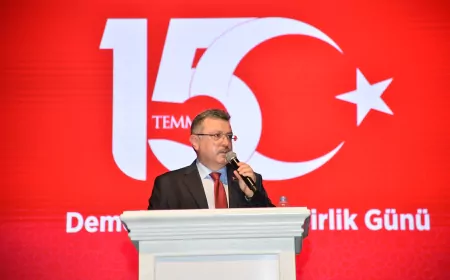 Trabzon Büyükşehir Belediye Başkanı Ahmet Metin Genç: “15 Temmuz, kutlu bir dirilişin adıdır”