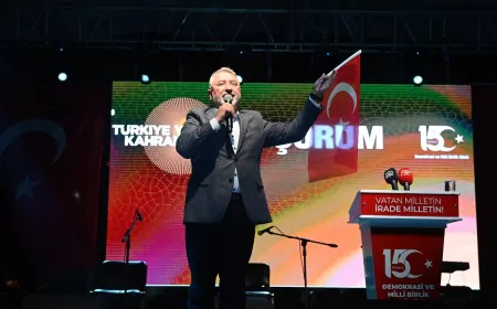 Çorum Belediye Başkanı Dr. Halil İbrahim Aşgın: “15 Temmuz’da Yazılan Kahramanlık Destanı İlk Günkü Canlılığını Koruyor”