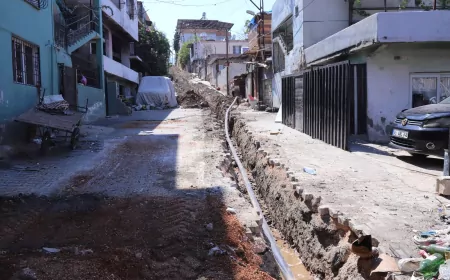 Hatay Büyükşehir Belediyesi Kırıkhan’da 100 Kilometrelik İçme Suyu Şebekesi Yenileme Projesinde Sona Yaklaştı