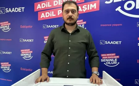 Saadet Partisi Eskişehir İl Gençlik Kolları Başkanı Mücahit Ateş: “Adaletin Olmadığı Yerde Ekonominin, Ahlakın Olmadığı Yerde Güvenliğin Tesisi Mümkün Değildir”