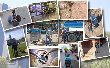 Diyarbakır Büyükşehir Belediyesi DİSKİ, Bir Haftada 329 Vidanjör Müdahalesi ve 2 Bin 100 Metre Yeni Kanalizasyon Hattı İmalatı Gerçekleştirdi