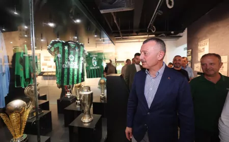Kocaeli Büyükşehir Belediye Başkanı Tahir Büyükakın: “Kocaelispor Müzesi gelecek nesiller için önemli bir miras olacak”