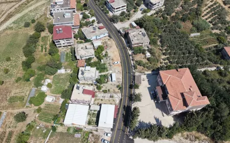 Hatay Büyükşehir Belediyesi Antakya Doğanköy’de 2 Bin 250 Metrelik Beton Yol Çalışmasını Tamamladı